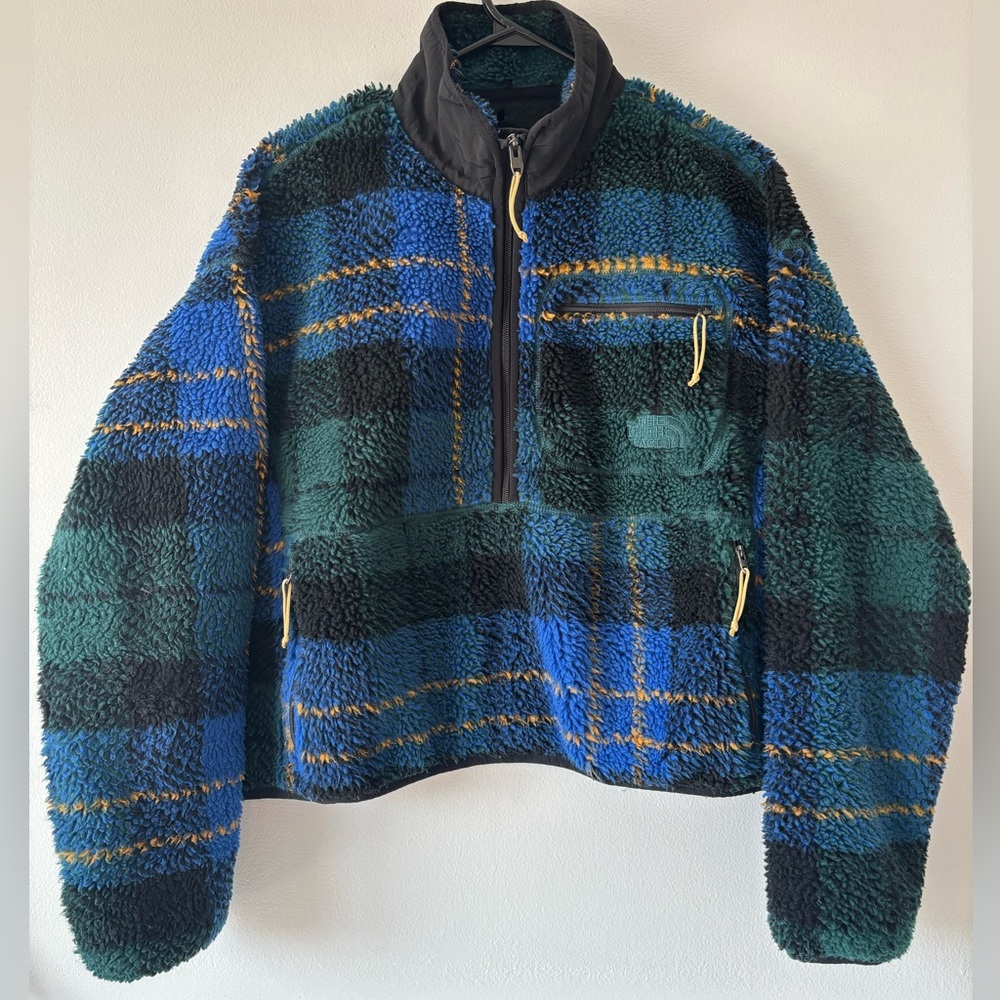 SOLD - The North Face Patterned Fleece Jacket